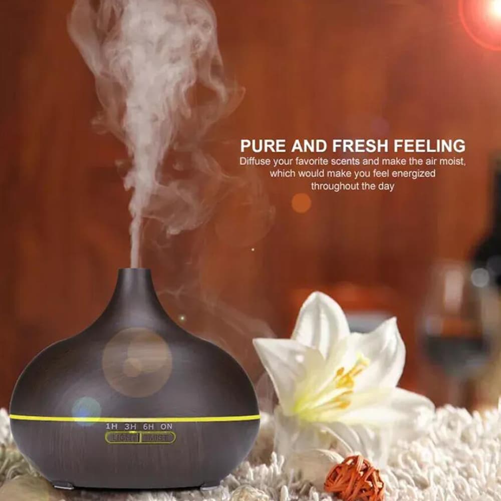 Aroma Diffuser – 500 ml with Wood-Grain Look