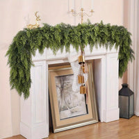 Guirlande de Noël Art déco - ruban de verdure artificielle flexible