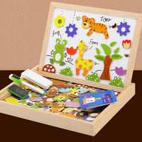 ARTIBLOX – Tableau de dessin et d'activités 2-en-1 en bois pour enfants