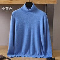 Pull en cachemire tricoté japonais Aureo pour hommes 100 % cachemire