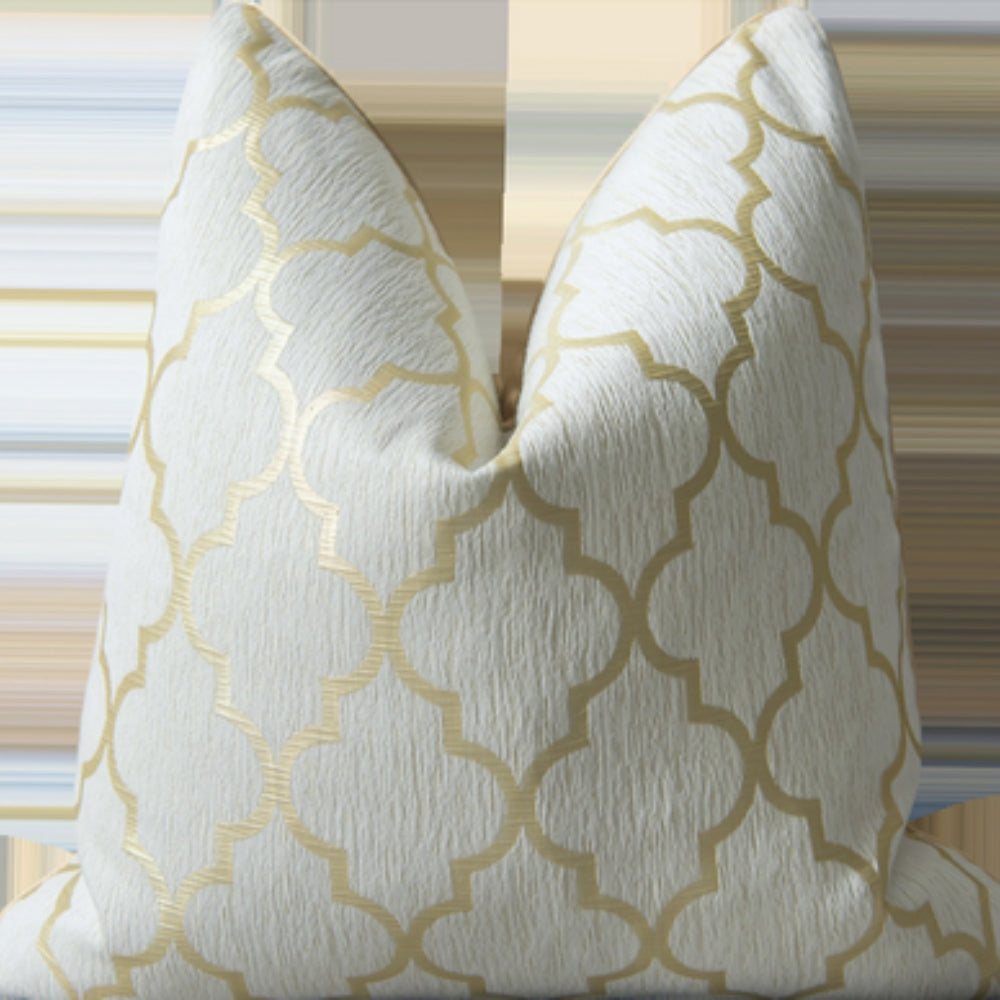 Auric Gilded Luxury Cushion Cover