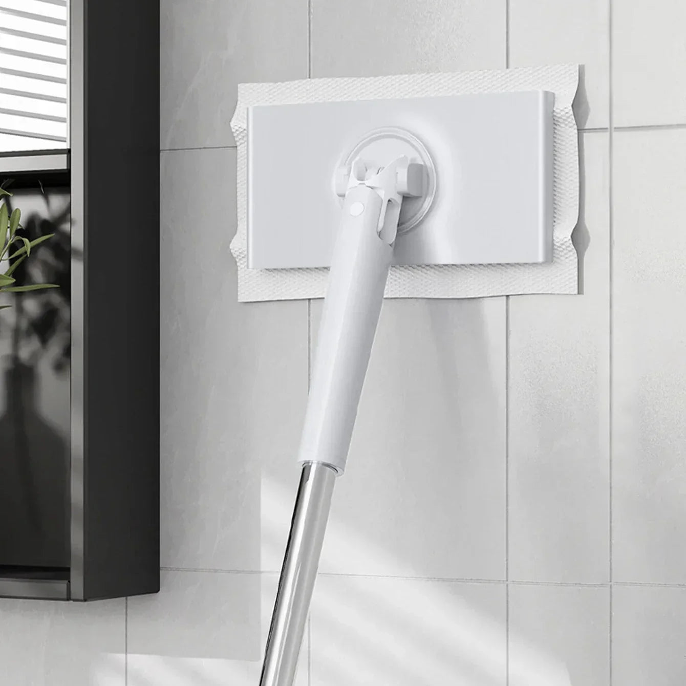 Automatic Fast-Drying Clamping Mop for Wet and Dry Cleaning