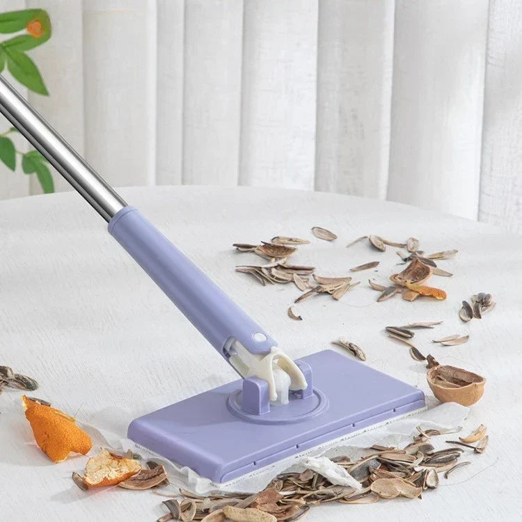 Automatic Fast-Drying Clamping Mop for Wet and Dry Cleaning
