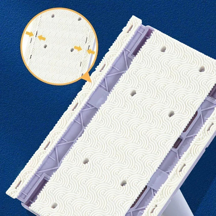 Automatic Fast-Drying Clamping Mop for Wet and Dry Cleaning