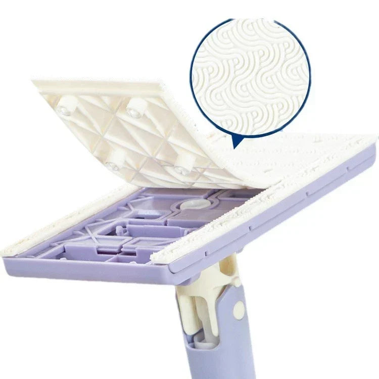 Automatic Fast-Drying Clamping Mop for Wet and Dry Cleaning