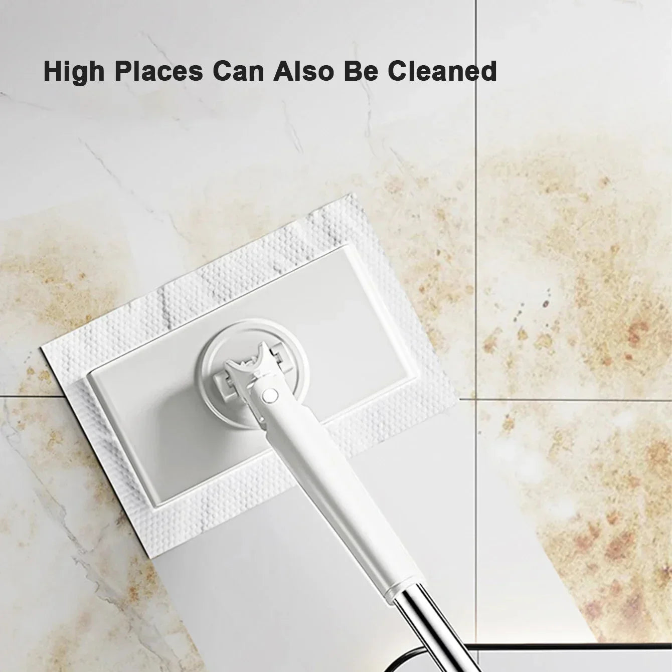 Automatic Fast-Drying Clamping Mop for Wet and Dry Cleaning