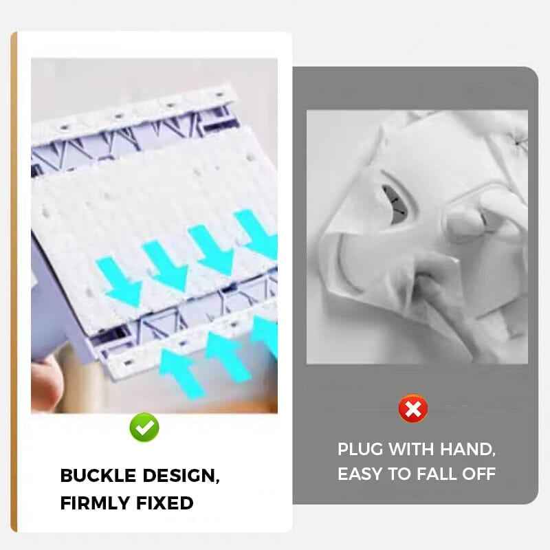 Automatic Fast-Drying Clamping Mop for Wet and Dry Cleaning