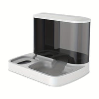 Distributeur automatique de nourriture et d’eau - mangeoire et distributeur d’eau 2-en-1 pour chats et petits chiens