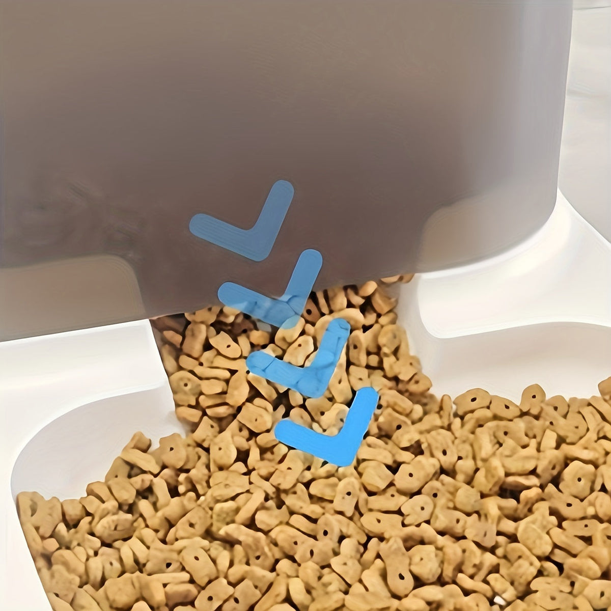 Distributeur automatique de nourriture et d’eau - mangeoire et distributeur d’eau 2-en-1 pour chats et petits chiens