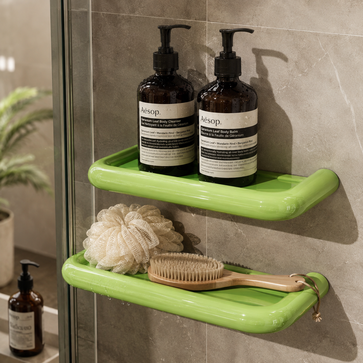 Étagère de rangement pour salle de bains
