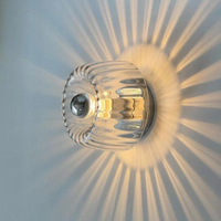 Applique BauLux en globe de verre | Éclairage d'accent moderne pour intérieurs chaleureux
