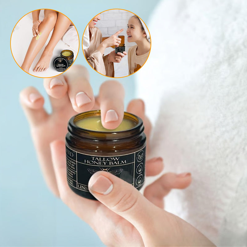 Beef Tallow Beeswax and Honey Face Cream