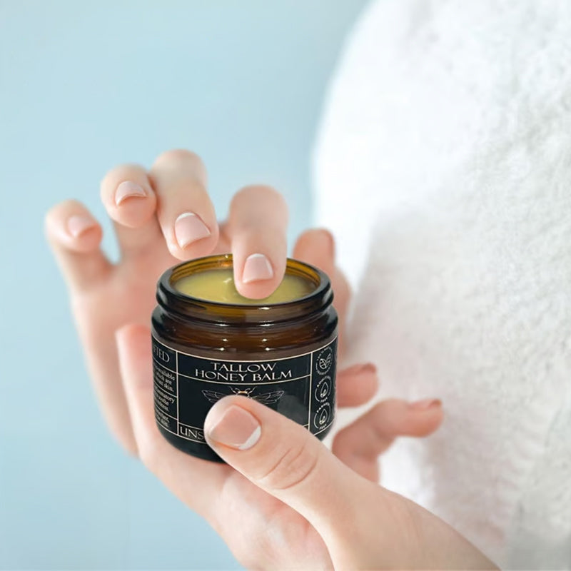 Beef Tallow Beeswax and Honey Face Cream