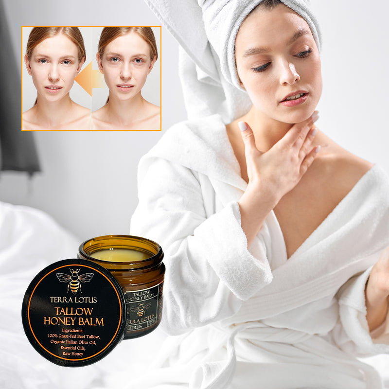 Beef Tallow Beeswax and Honey Face Cream
