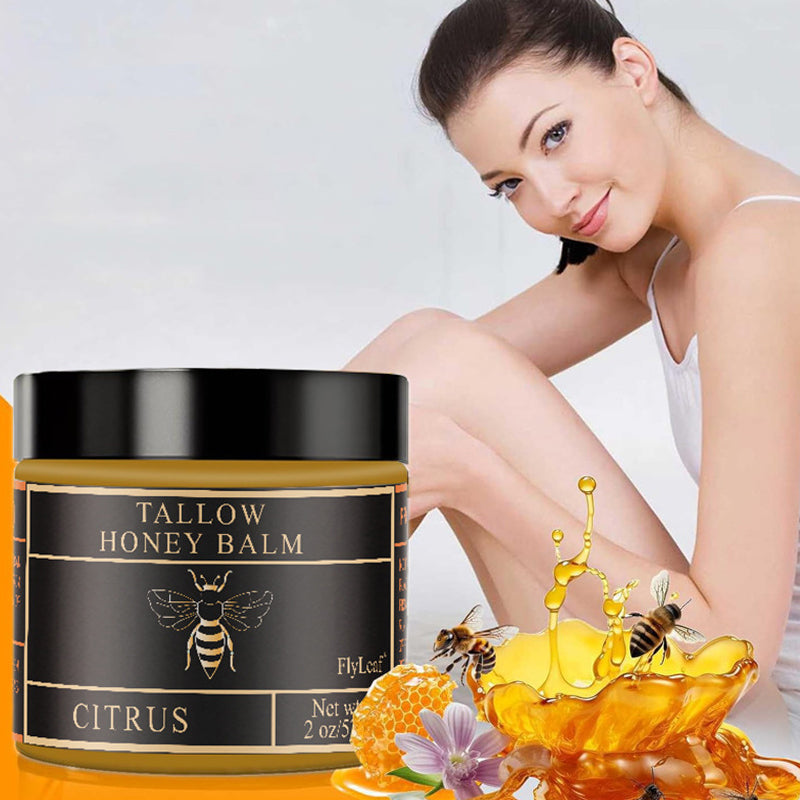 Beef Tallow Beeswax and Honey Face Cream
