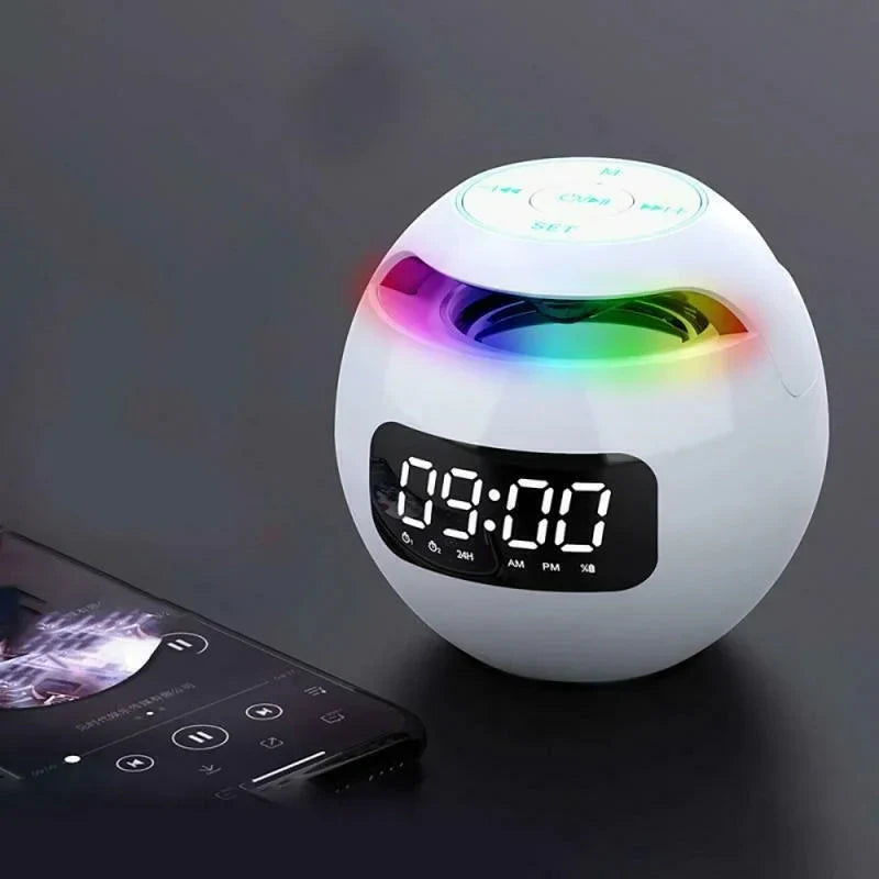 Bluetooth Alarm Clock – Smart LED Screen with Wireless Music