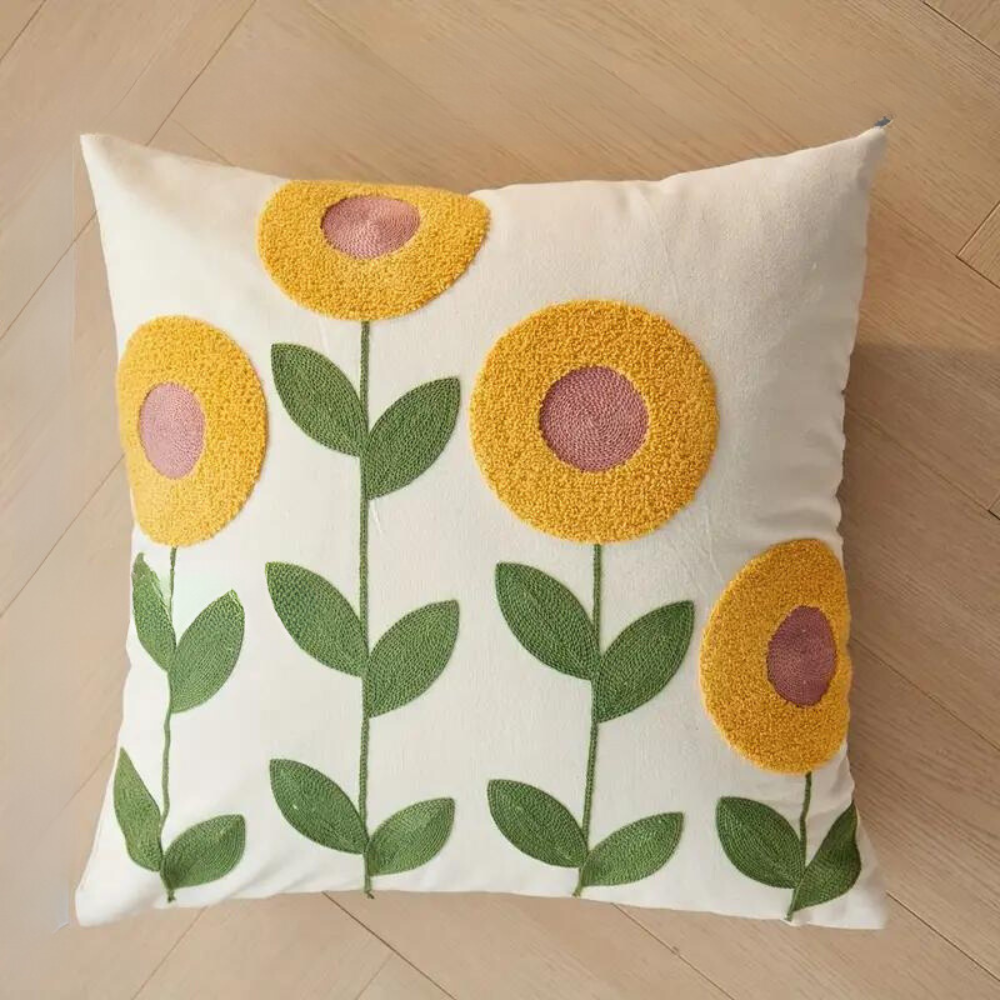 Botanical Woven Cushion Cover