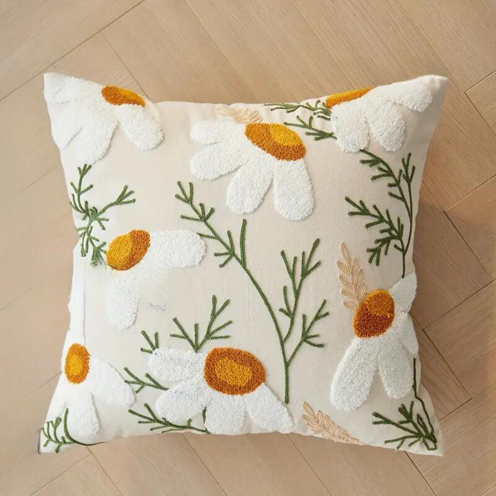 Botanical Woven Cushion Cover