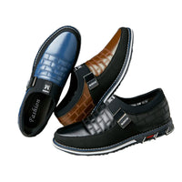 Chaussures pour hommes en cuir respirant