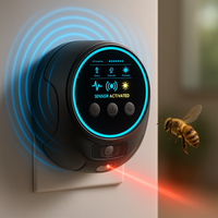 Ultrasonic Pest Repeller for 360 Degree Insect Defense