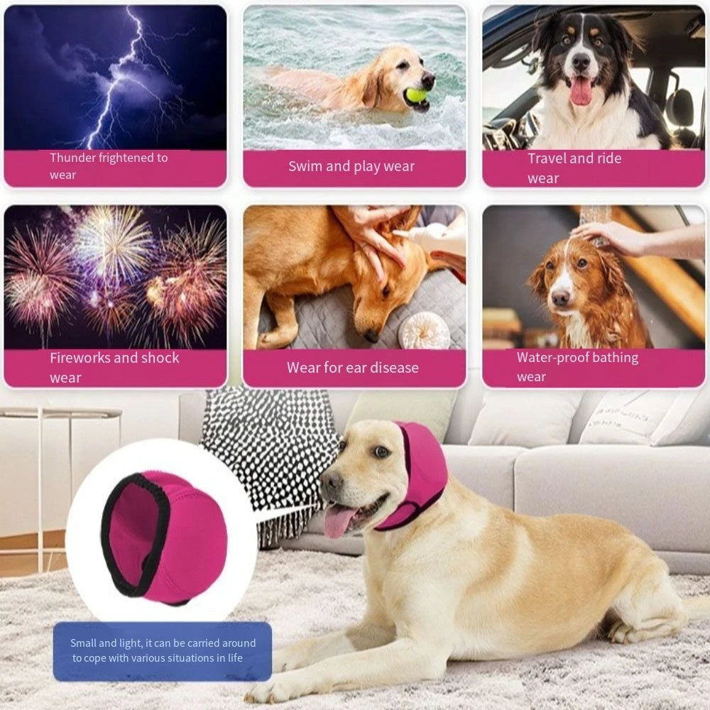 Calming Dog Earmuffs for Noise Reduction and Anxiety Relief