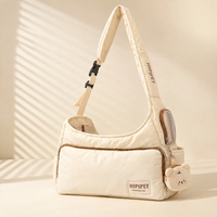 Sac cabas de transport en toile pour chats et petits chiens