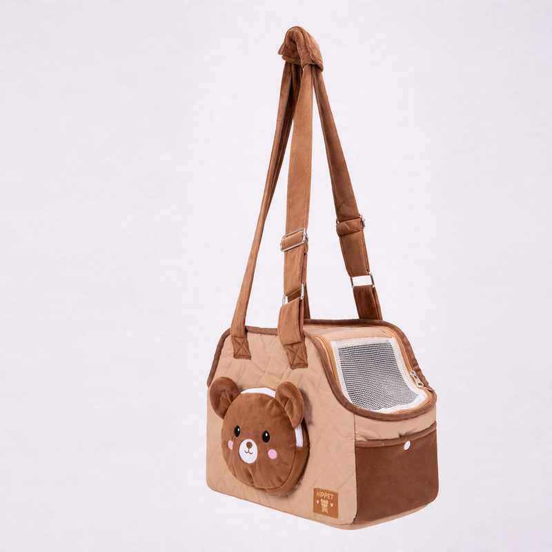 Sac cabas de transport en toile pour chats et petits chiens