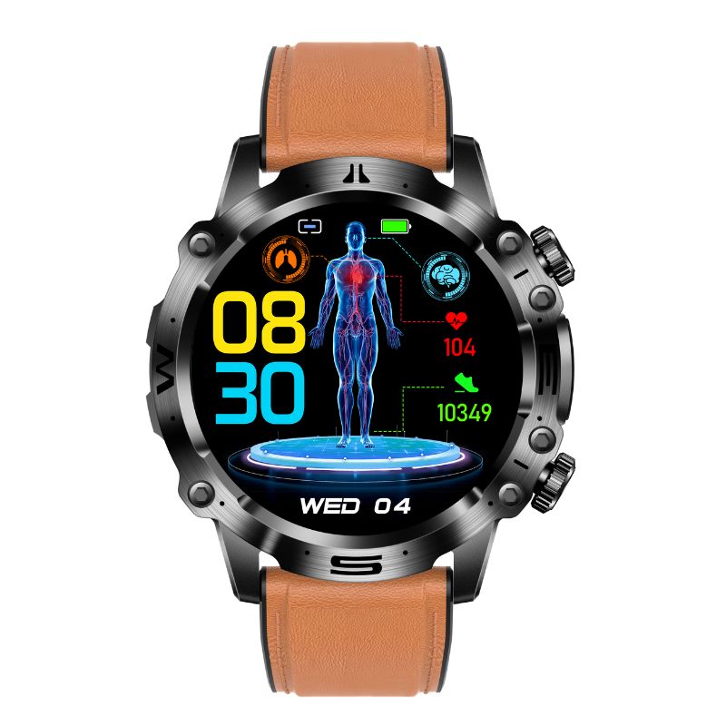 CardioNova | ECG, Blood Sugar And Blood Pressure Health Sports Watch