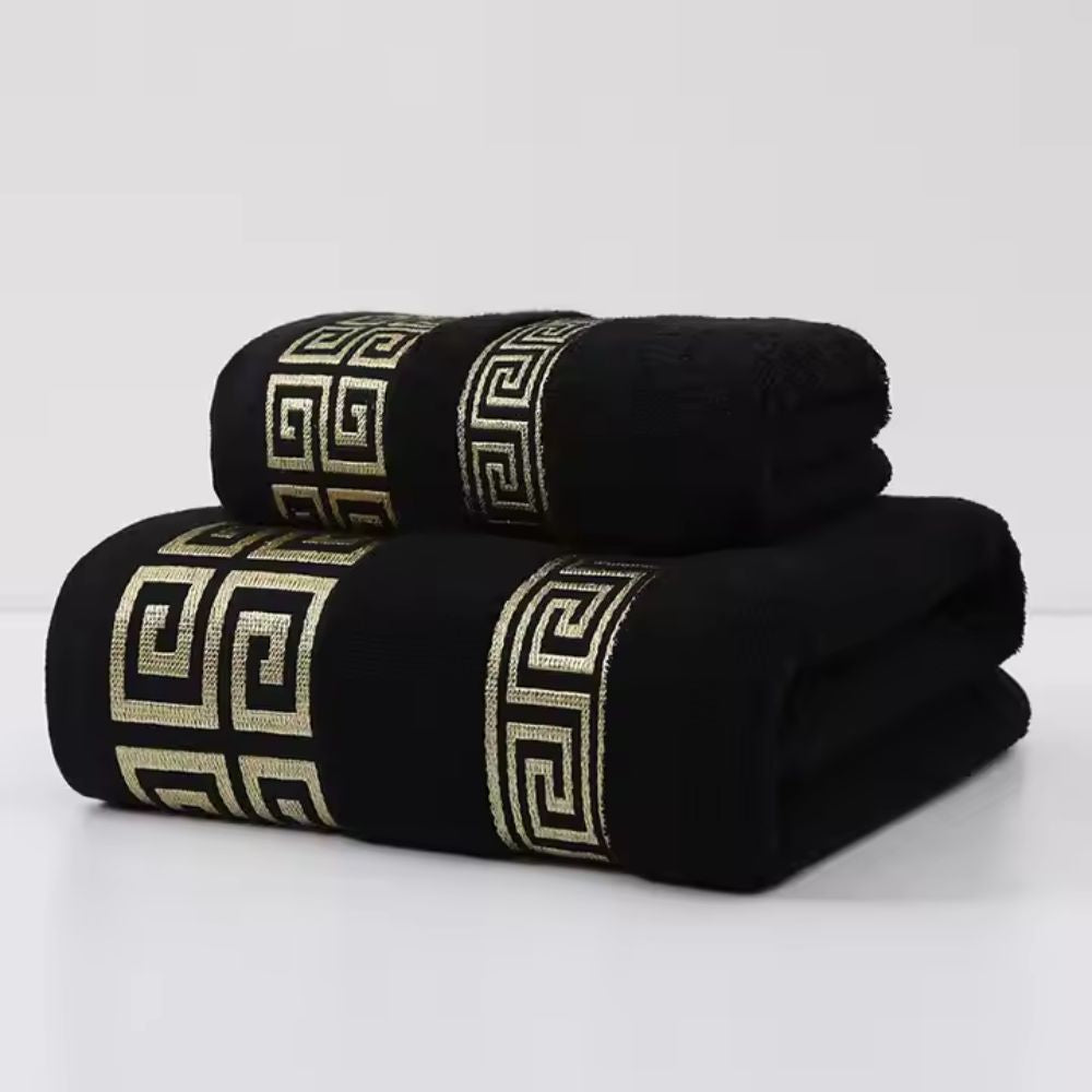 Casa Luxe Athena Cotton Towel Set | 2pcs