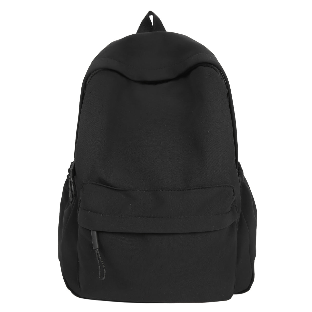 Sac à dos décontracté avec poches latérales modulables et structure organisée