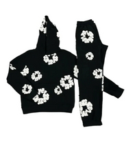 Ensemble sweat à capuche et jogger athleisure imprimé floral