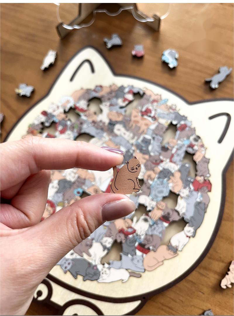 Cat Serenity Puzzle™ — Unwind Instantly with Every Satisfying Click and Cozy Cat Shape