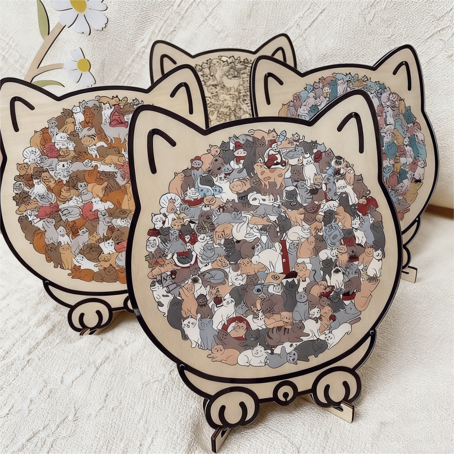 Cat Serenity Puzzle™ — Unwind Instantly with Every Satisfying Click and Cozy Cat Shape