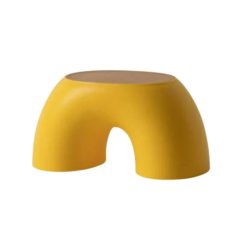 Children's Rainbow-Shaped Plastic Stool