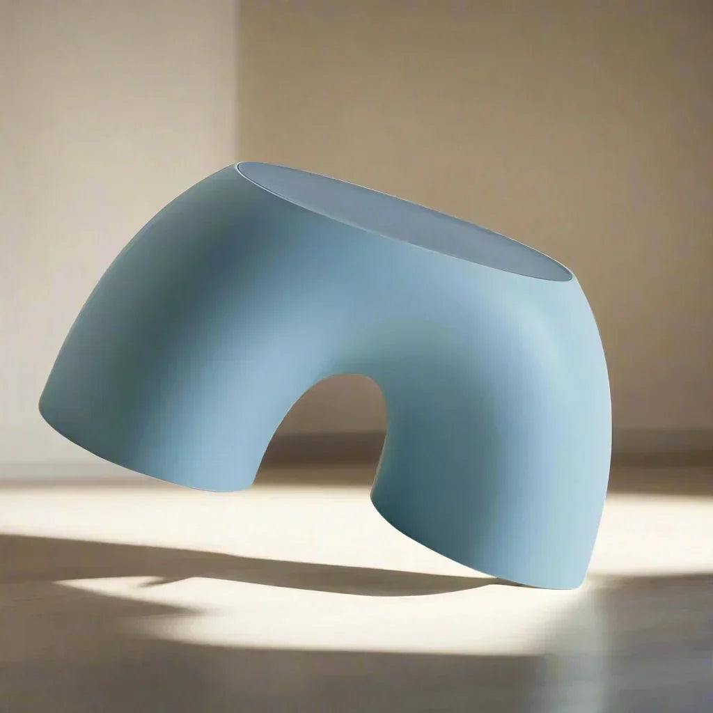 Children's Rainbow-Shaped Plastic Stool