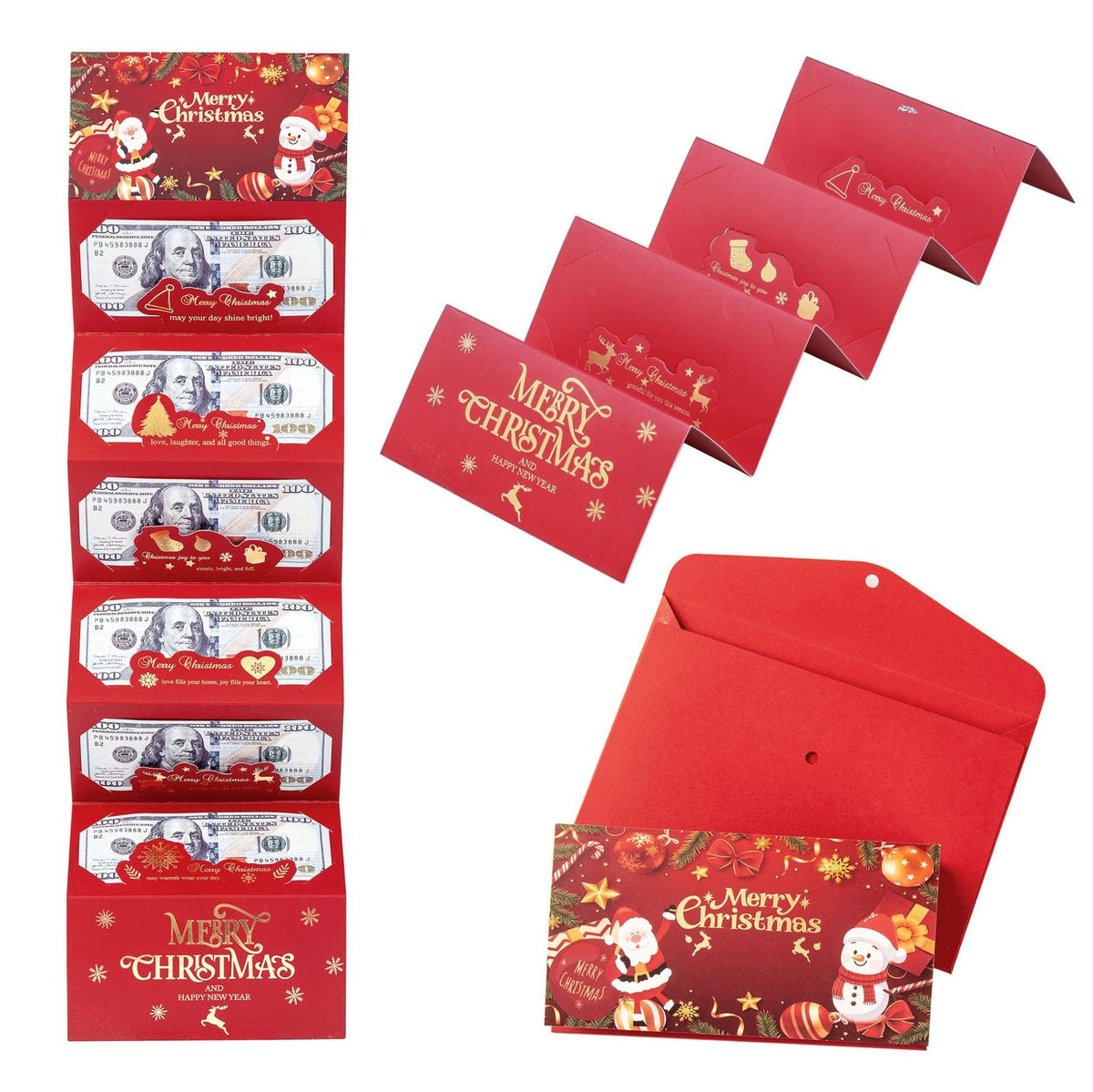Christmas Cash Gift Envelope