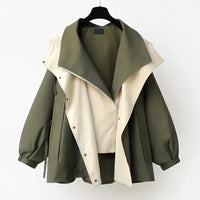 Clara - Coupe-vent imperméable 3-en-1 réversible pour femmes