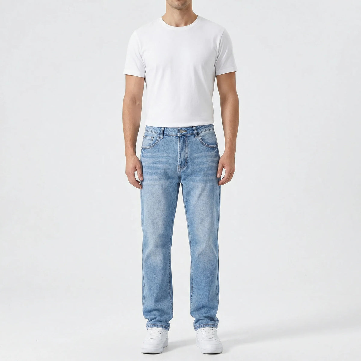 Pantalon classique à jambes droites