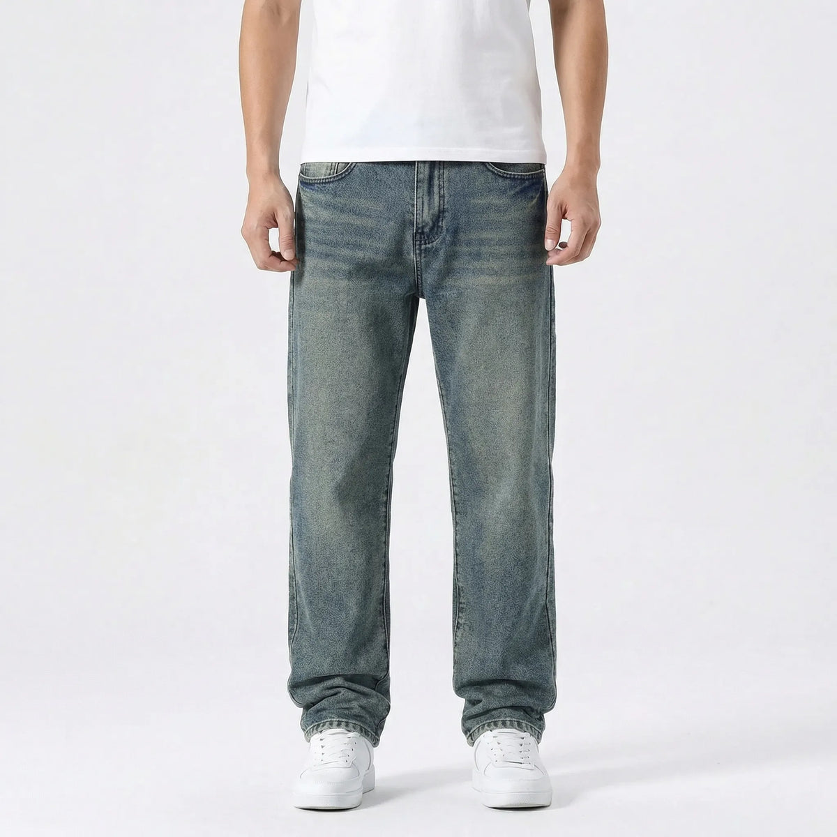 Pantalon classique à jambes droites