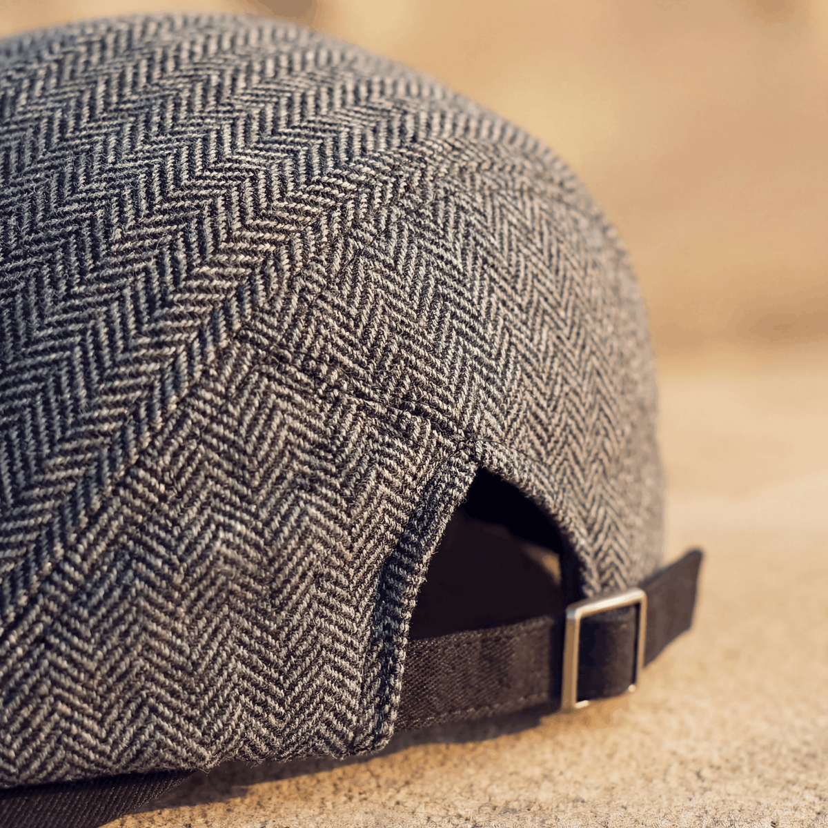 Classic Textured Flat Cap