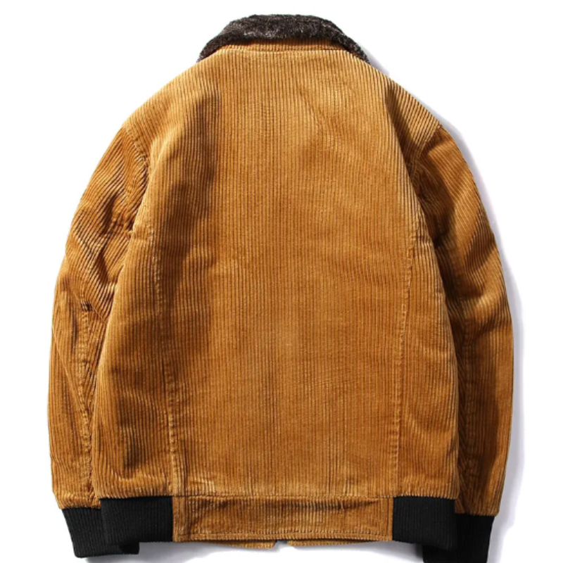 Classic Winter Corduroy Jacket for Men - Image 2