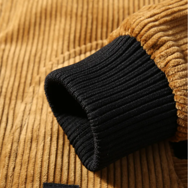 Classic Winter Corduroy Jacket for Men - Image 3