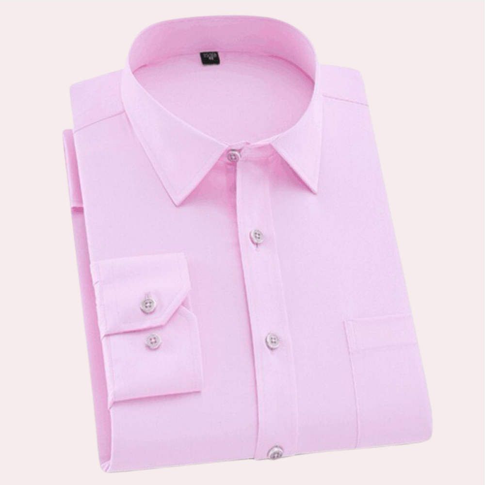 Classic Wrinkle-Free Men's Shirt for Spring 2026