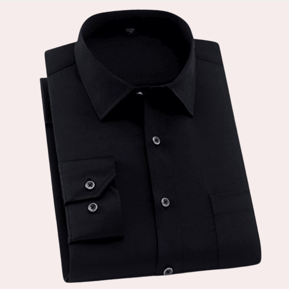Classic Wrinkle-Free Men's Shirt for Spring 2026