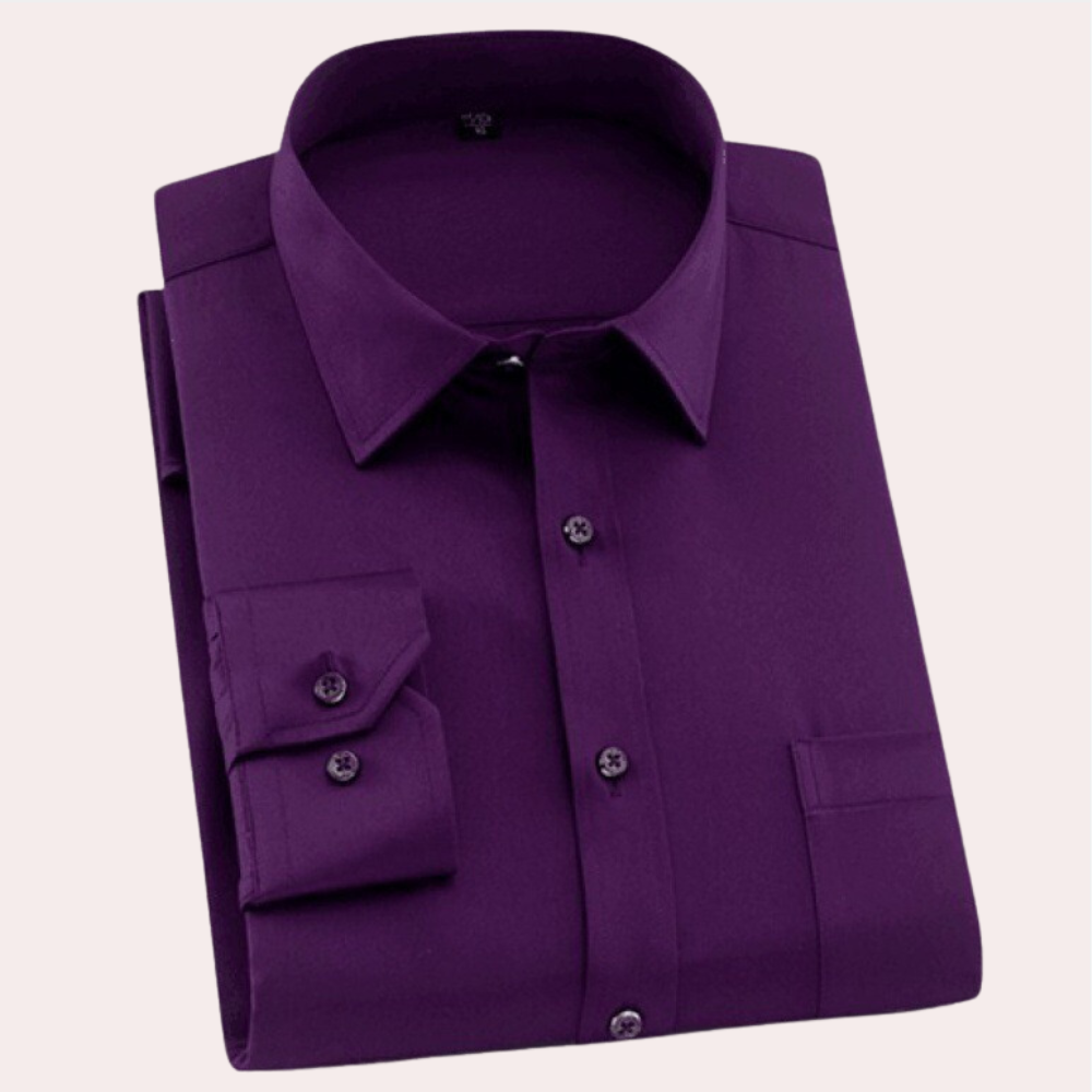 Classic Wrinkle-Free Men's Shirt for Spring 2026
