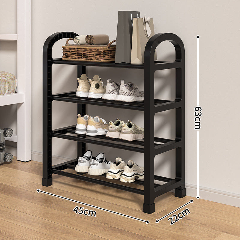 Collapsible Multi-Tier Metal Shoe Rack