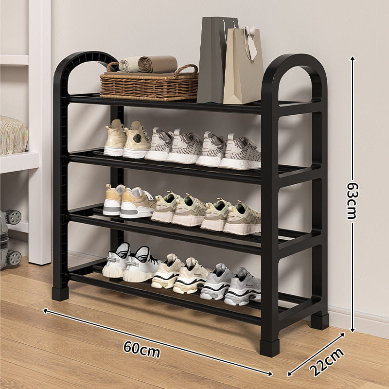 Collapsible Multi-Tier Metal Shoe Rack