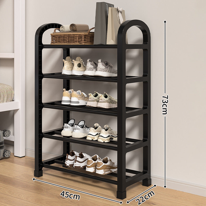 Collapsible Multi-Tier Metal Shoe Rack