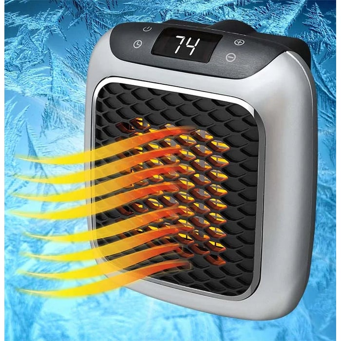Compact Electric Space Heater with Energy-Saving Warmth and Powerful Fast Heating