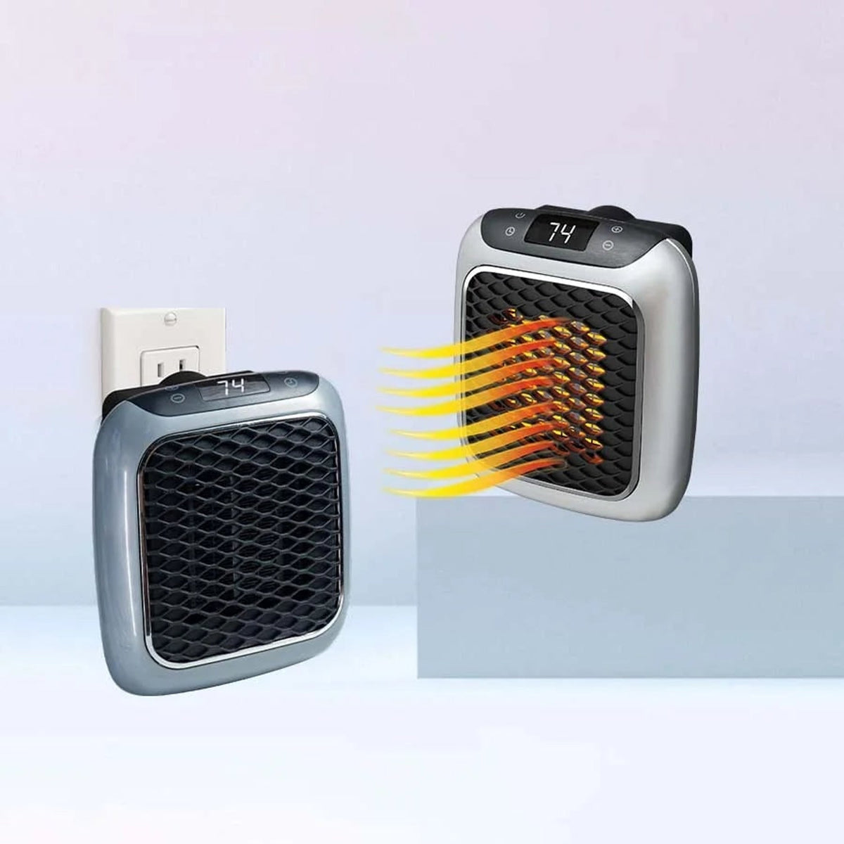 Compact Electric Space Heater with Energy-Saving Warmth and Powerful Fast Heating